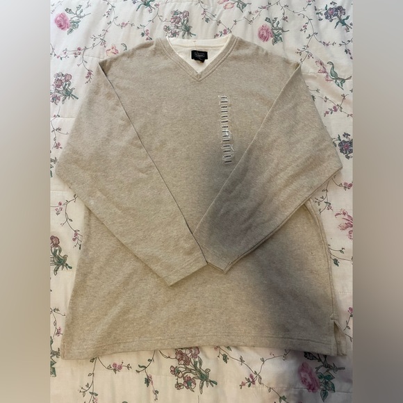 BRAND NEW NWT cream sweater pullover mens - Picture 1 of 3